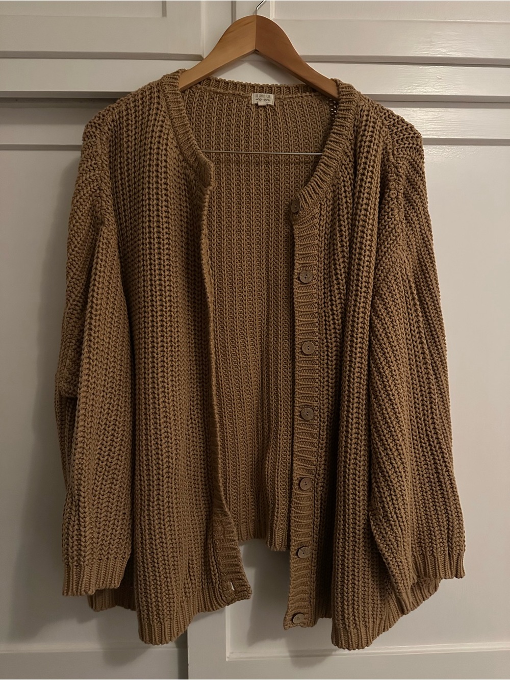 The Simple Folk | Organic Chunky Knit Cardigan, Size 6 ✨